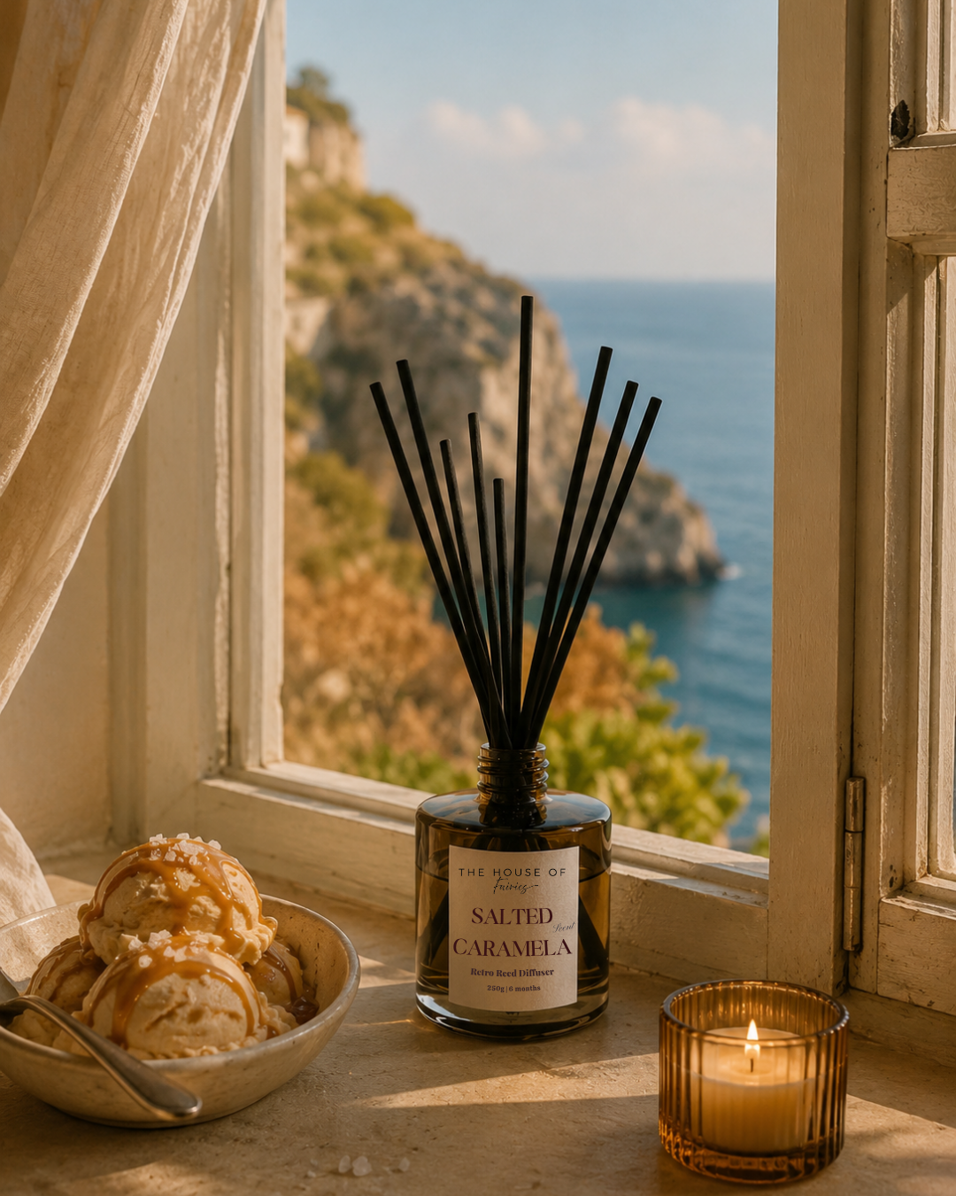 Salted Caramela Reed Diffuser
