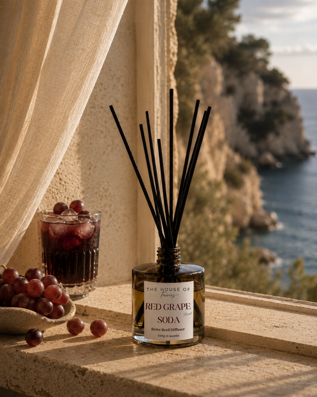 Red Grape Soda Reed Diffuser