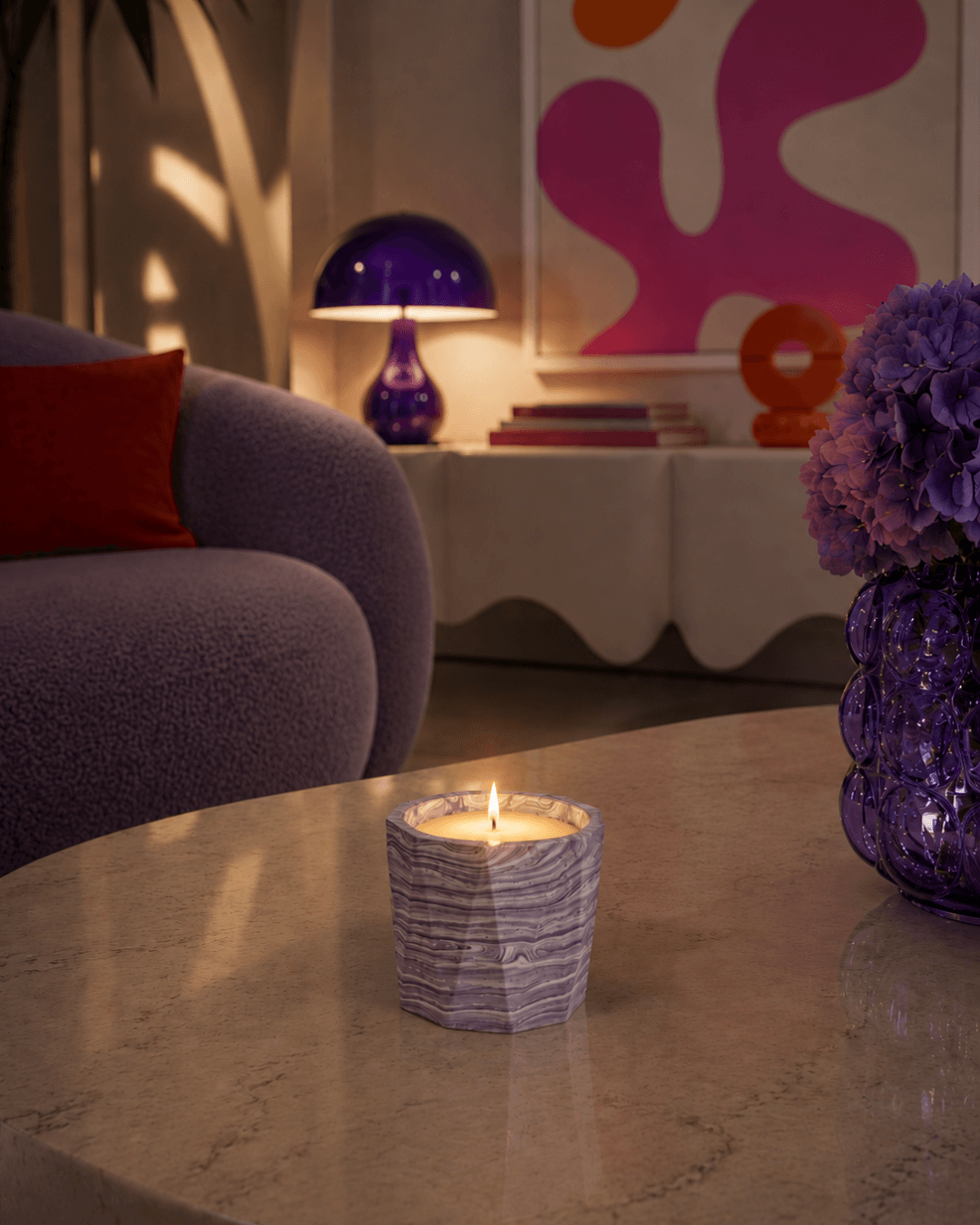Trip to Memory Lane - Jasmine Blossoms & Apple - Scented Candle