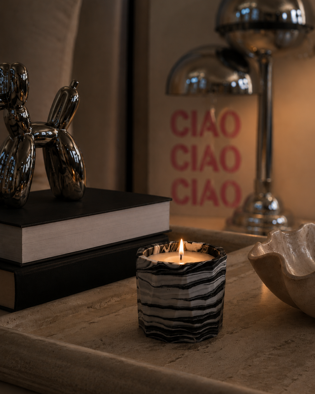 Sensual Nights - Sandalwood & Patchouli - Scented Candle