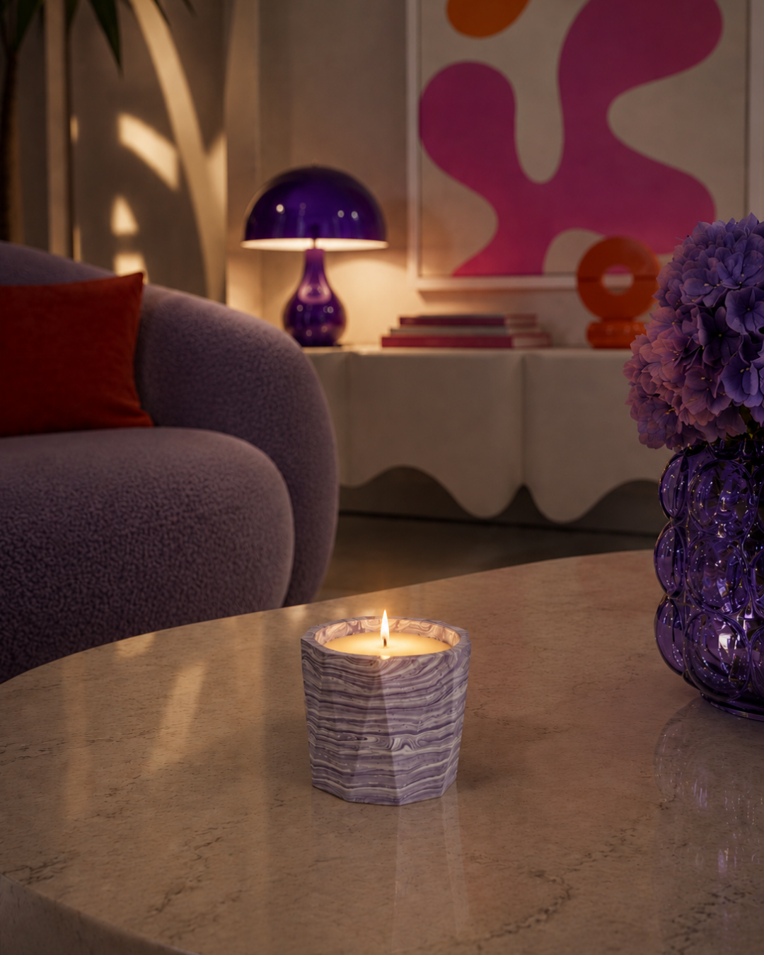 Trip to Memory Lane - Jasmine Blossoms & Apple - Scented Candle