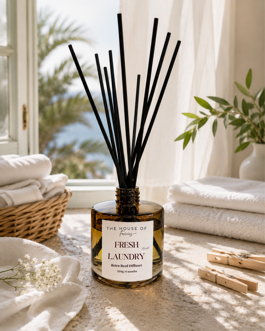 Fresh Laundry Reed Diffuser