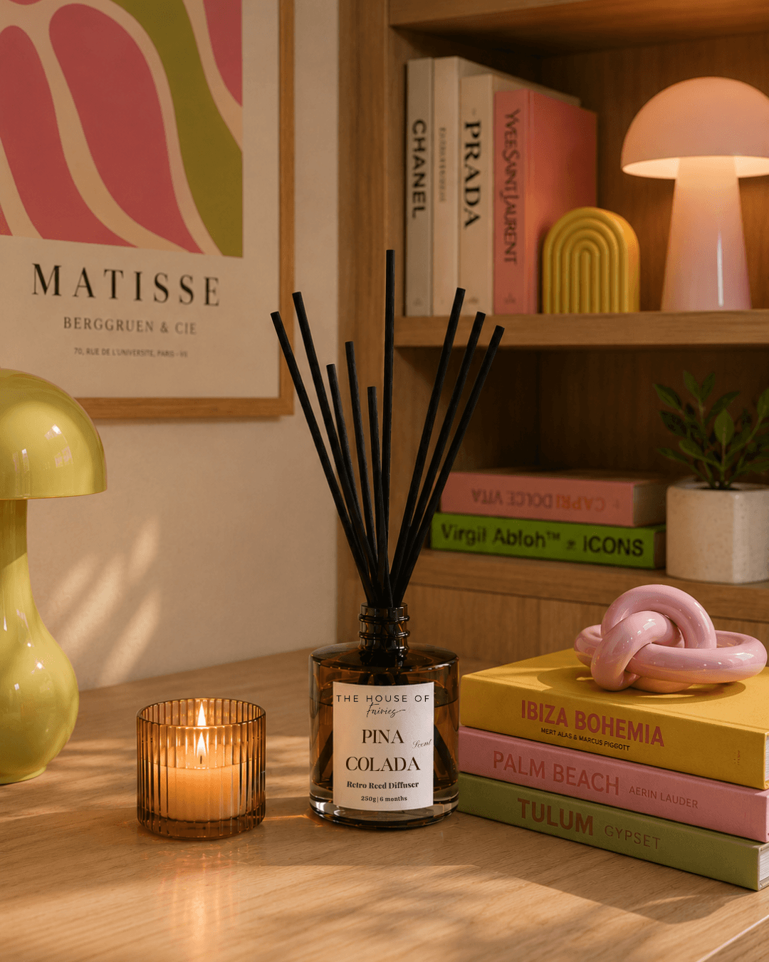 diffuser with reeds