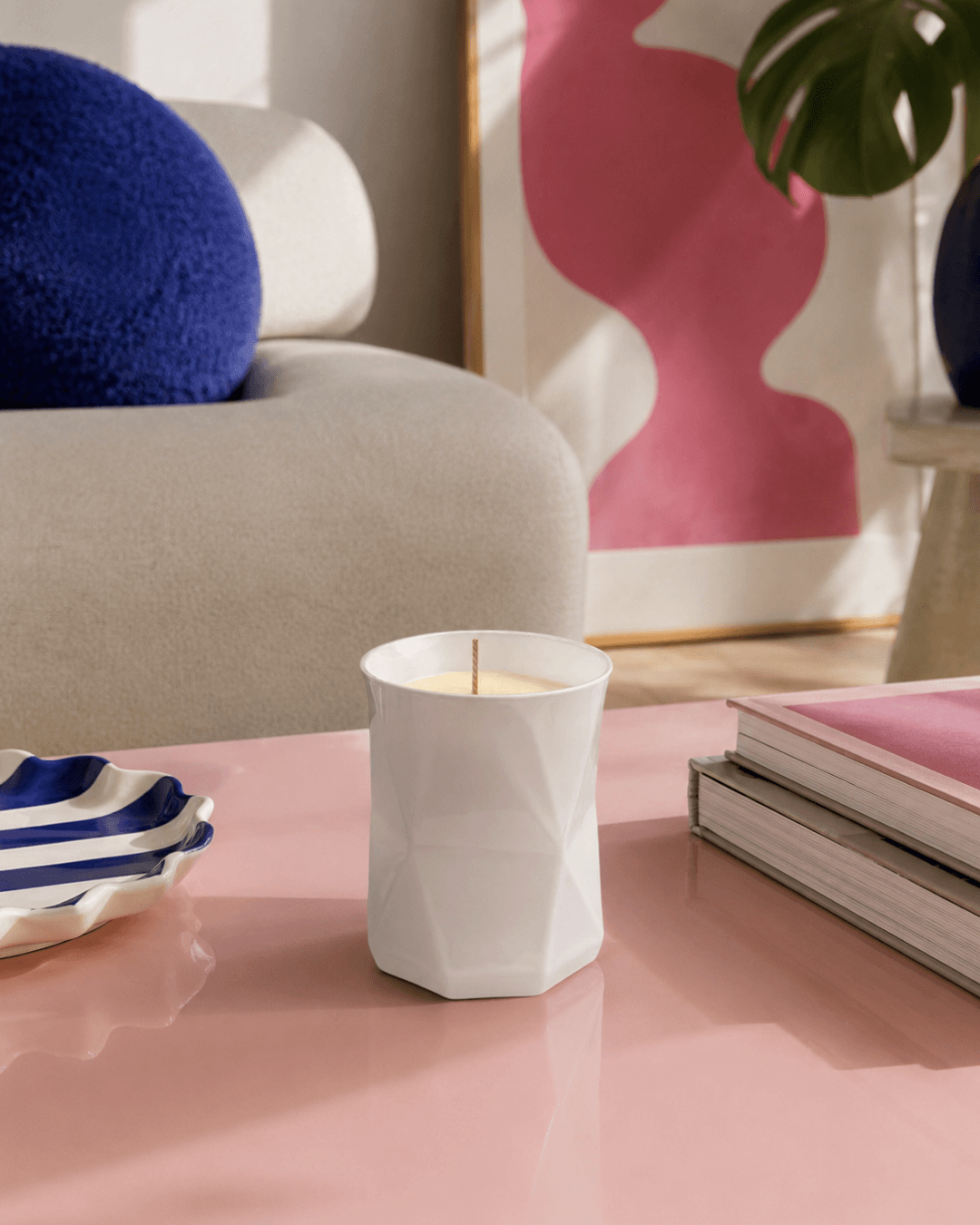 Luxury scented candle inspired by Cyprus, perfect for gifting