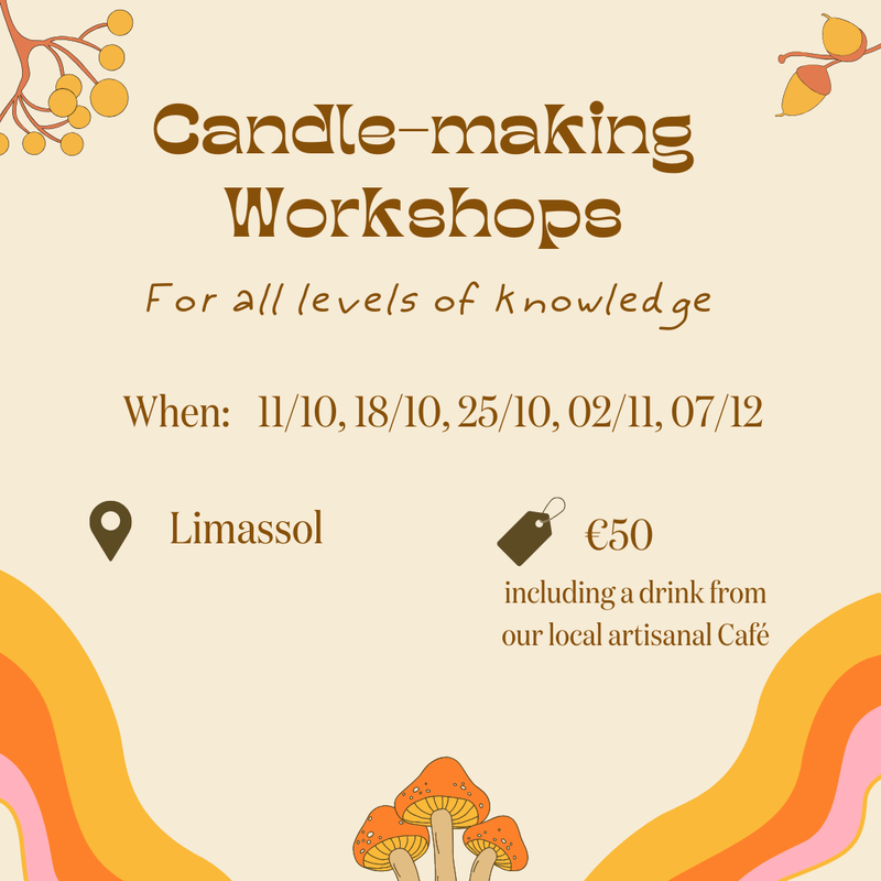 Candle-Making Workshops - October, November, December 2025