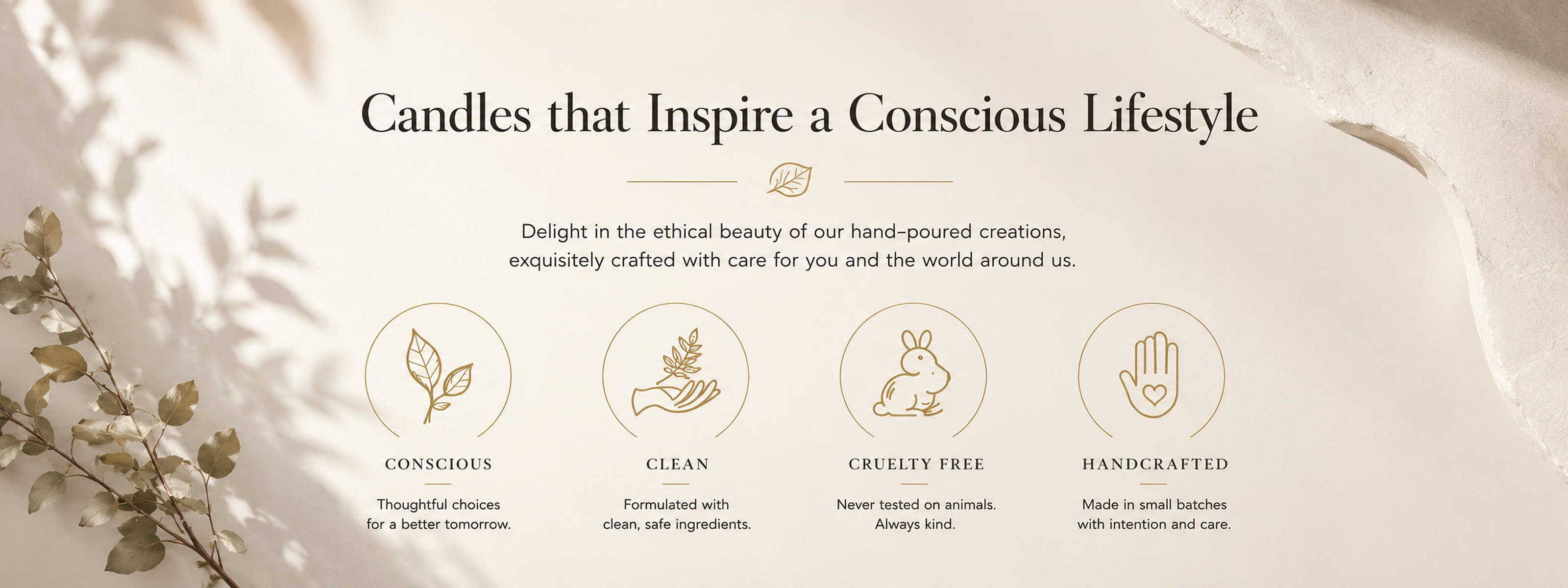 The House of Fairies handcrafted scented candles, made in Cyprus with conscious and cruelty-free values.